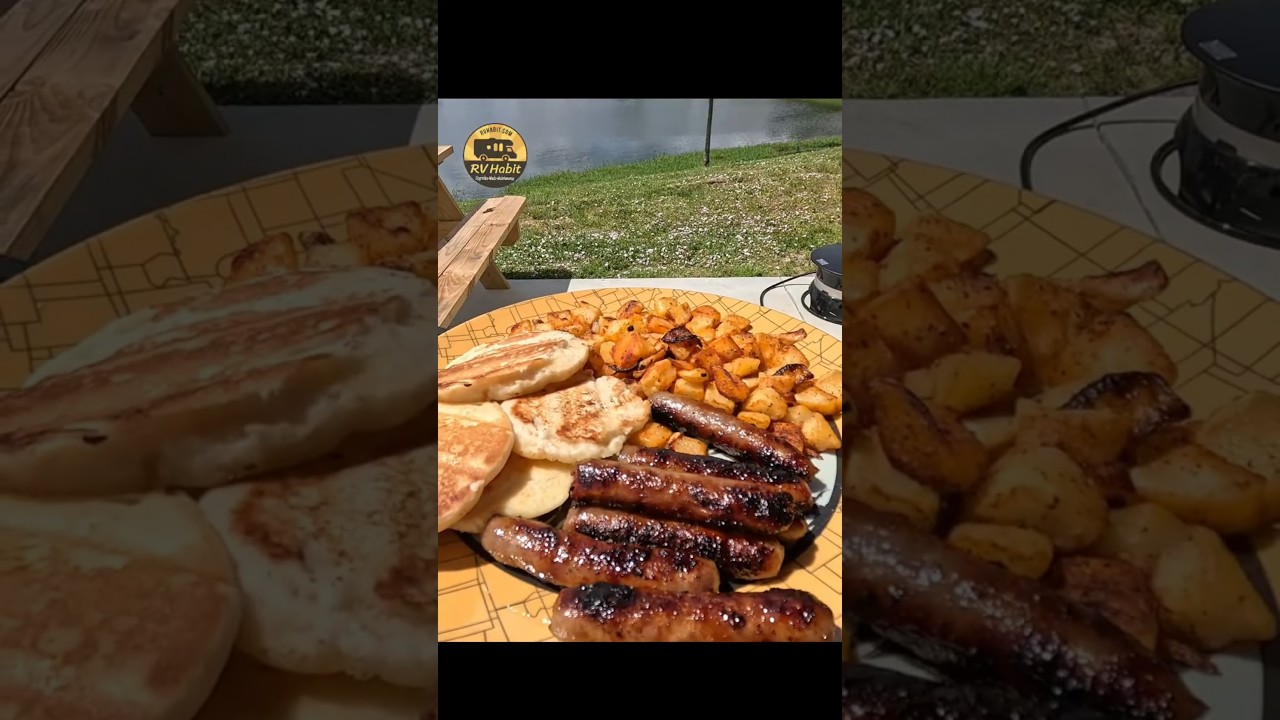 Turbro Electric Griddle #rvcooking #rvlife #boondocking