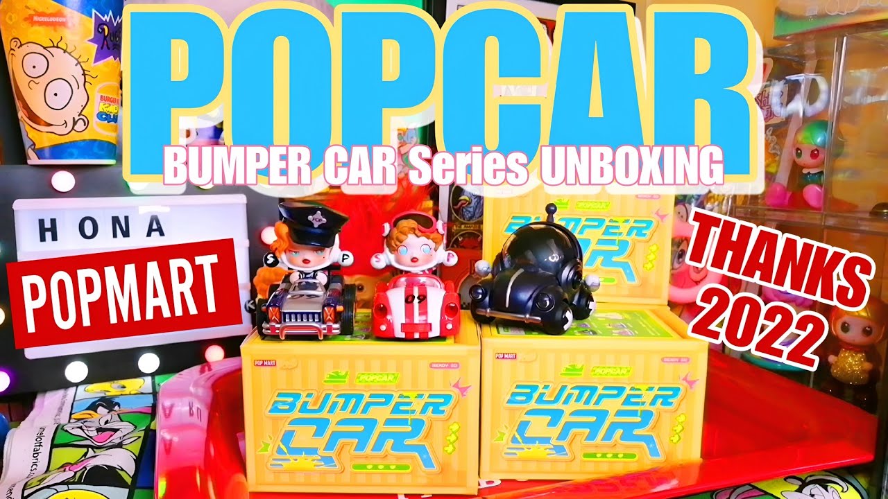 【POPMART】POPCAR🚕BUMPER CAR Series🎡🎈 140 YouTube
