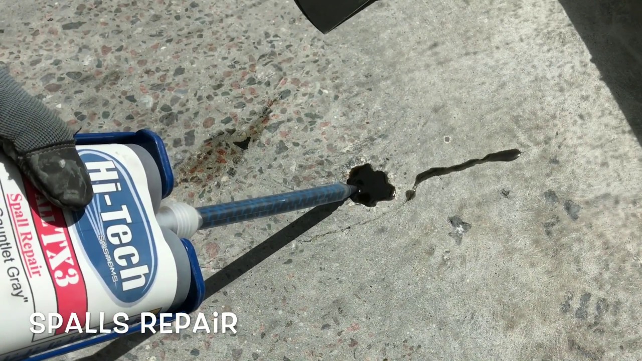 How to Make Concrete Crack Repairs and Joint Repairs. Fast Setting 2