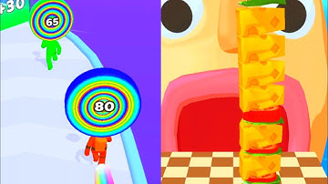 Layer Man Vs Sandwich Runner| Android ios | Max levels