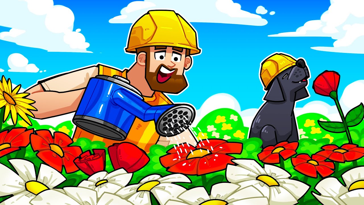 They made a game about watering flowers!