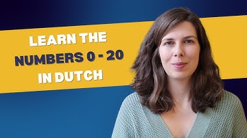 How to Count from 0 to 20 in Dutch | Learn Dutch Numbers Easy & Fun!