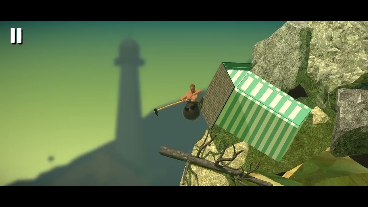 لعبت geting over it