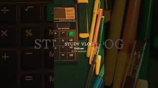 Study Vlog Ft. Ca Aspirant