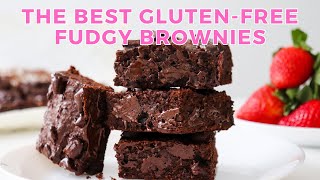 How to Make the Best Gluten-free Brownies | Easy Fudgy Brownies Recipe