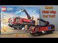 LEGO City Airport Fire Truck Build and Review! Most FIRE City Set of 2026?  60499
