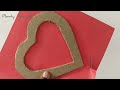 Heart Photo Frame Craft | DIY Picture Frame | Valentines Day Gifts for Him DIY Heart Photo frame
