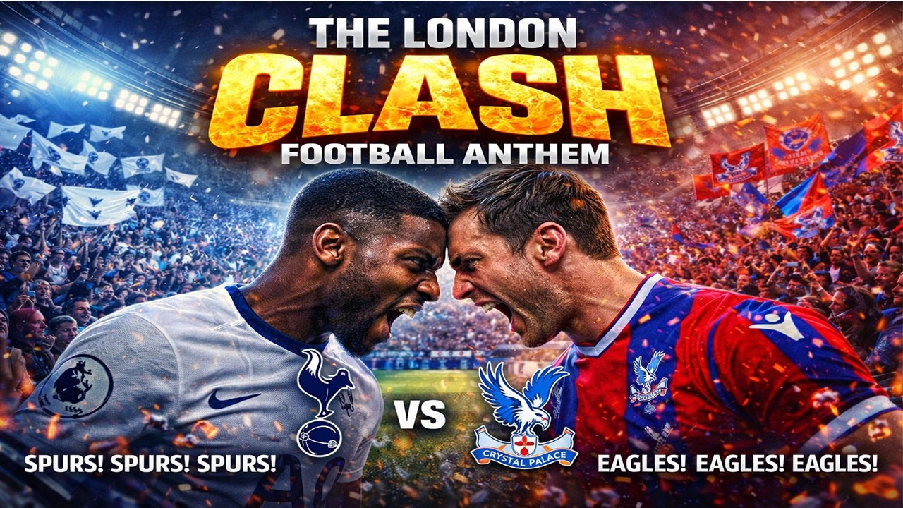 THE LONDON CLASH 🔥 Tottenham vs Crystal Palace | Football Anthem