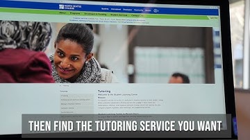 Accessing Online Tutoring  with a Few Easy Clicks