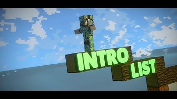 Minecraft Blender İntro Template 2