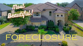 Most Beautiful Foreclosure 🏠 Near Dallas! Over 4,700sqft, Bar, Wine Cellar, 5 Bedrooms, 3-Car 😍