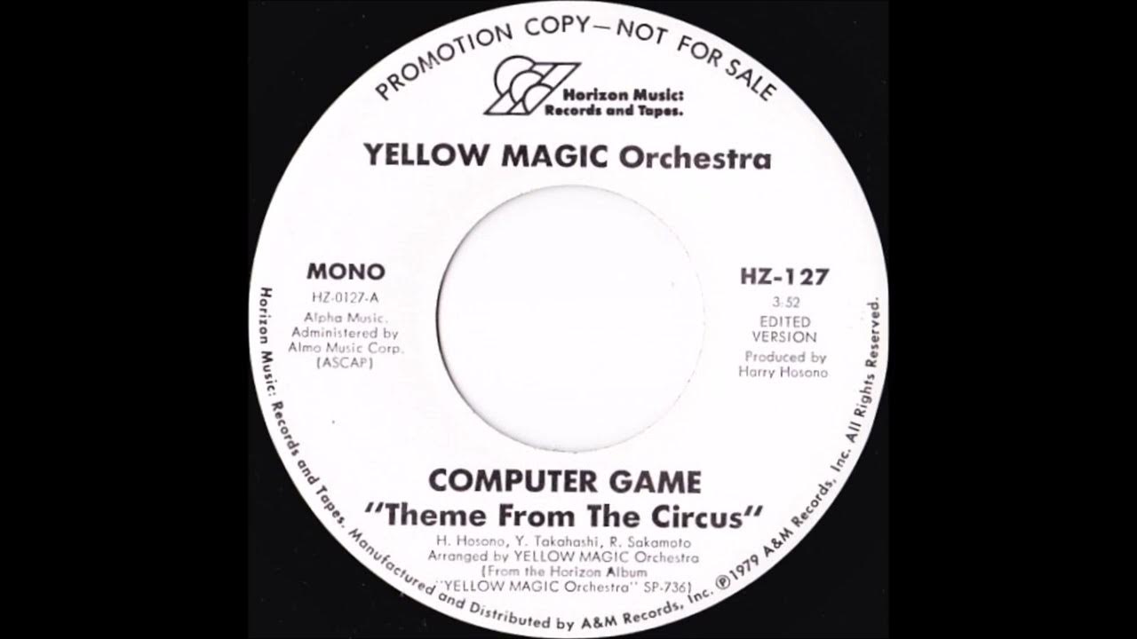Yellow Magic Orchestra Computer Game (Theme From The Circus)(7