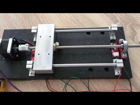 Endstop LimitSwitch Step Motor & NEMA17 Working with Drive A4988