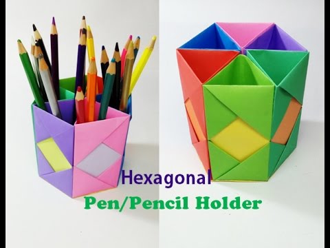 वीडियो: पेन होल्डर कैसे बनाये