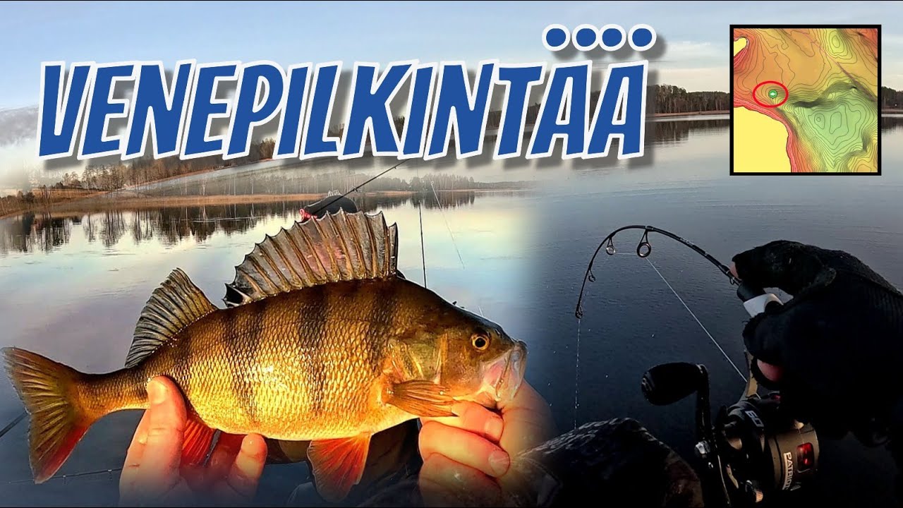 KOKEILLAAN VENEPILKINTÄÄ - YLLÄTTIKÖ AHVENJAHTI? #KALASSA 103