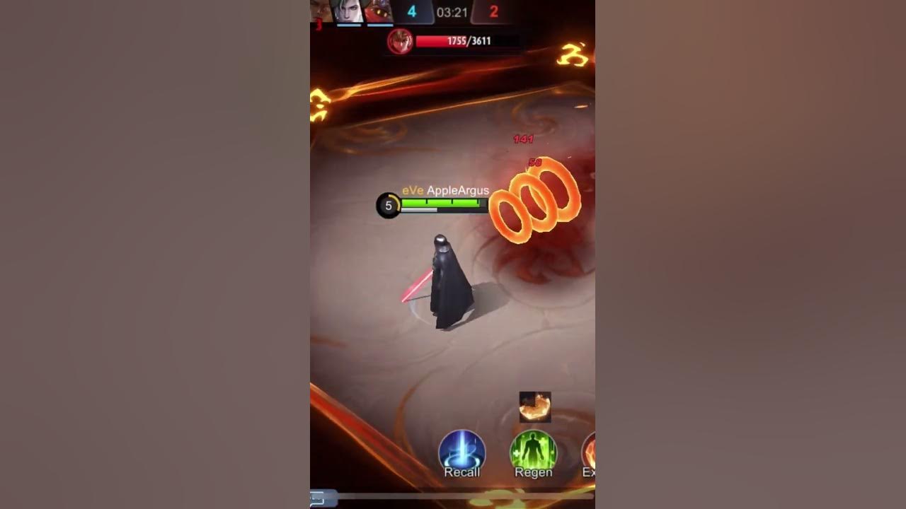 YIN TRIED TO OUTPLAY DARTH VADER BUT HE HAS ARGUS ULTIMATE ~ Mobile Legends Bang Bang