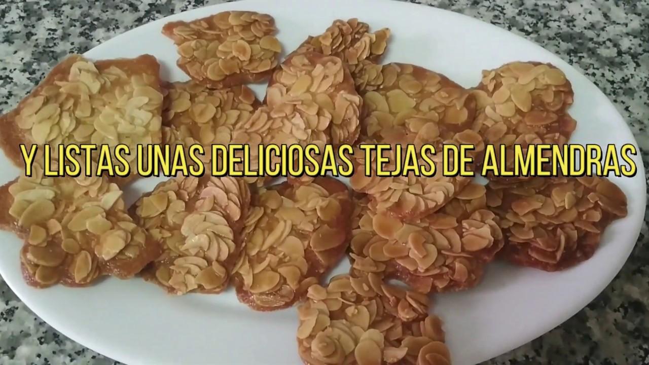 Como hacer tejas de almendras  El Puerto de Santa María