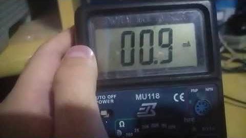 Electrónica Básica - Uso Del Multímetro (Continuidad, Voltaje & Corriente)