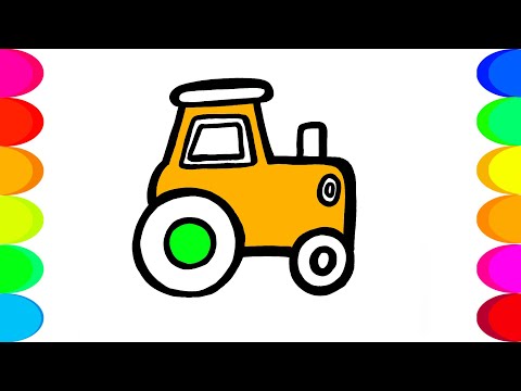 როგორ დავხატოთ ტრაქტორი