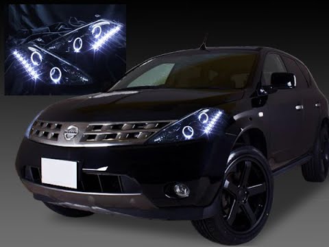 Z50 ムラーノ インナーブラック塗装＆サイド白LED 仕様 純正加工品 