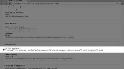 235. How to configure an image CAPTCHA (a Drupal how-to)