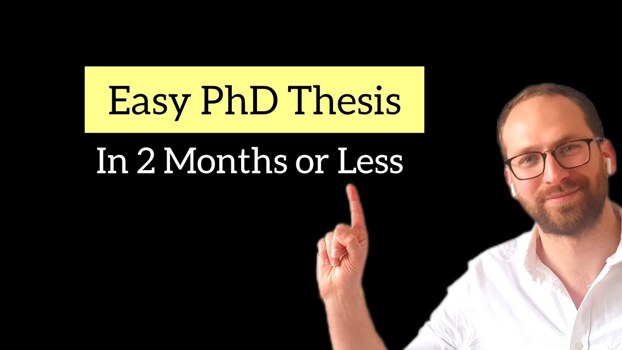 how to finish thesis in 2 months