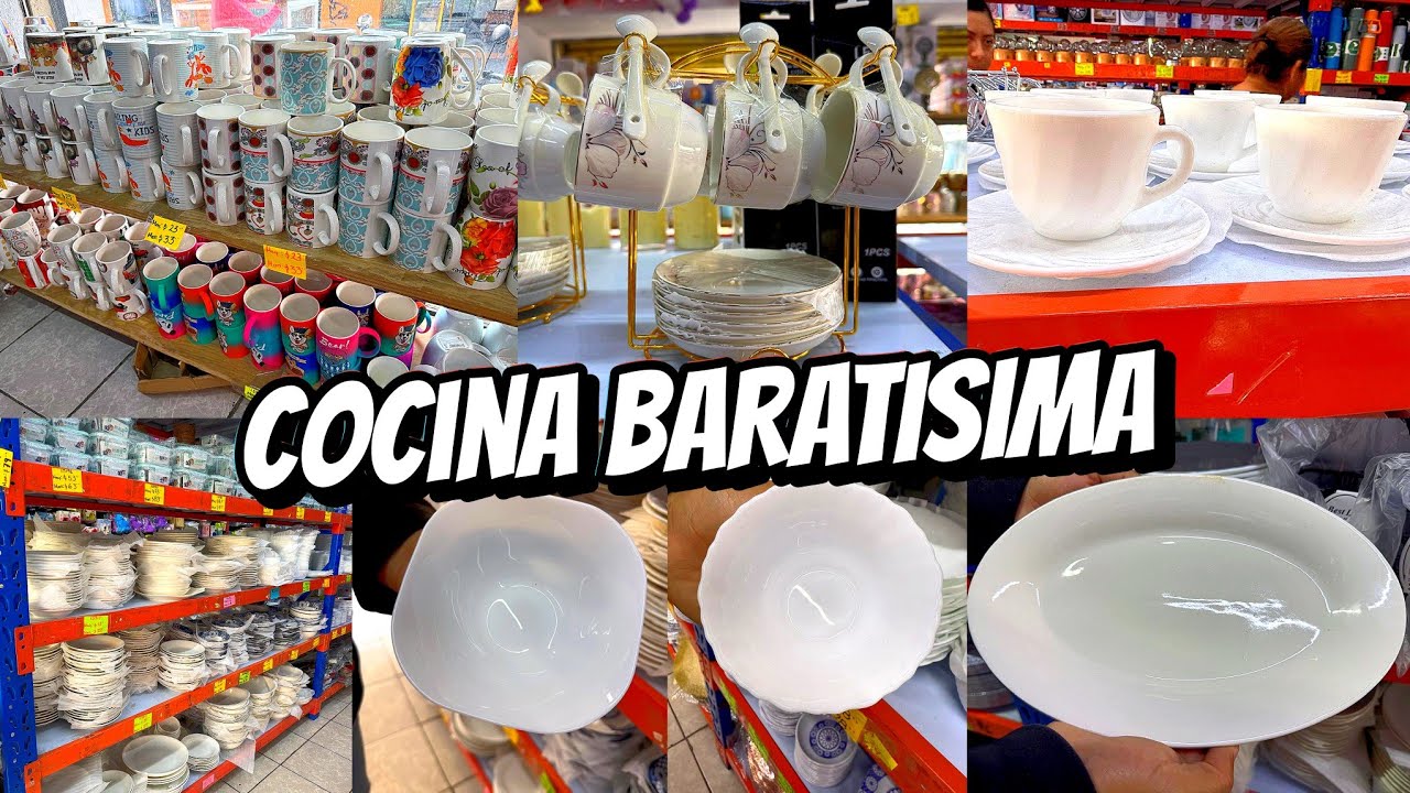 Tienda CHINA en Lagunilla 😲 Productos de COCINA Y HOGAR a precios ECONOMICOS | platos, Utensilios