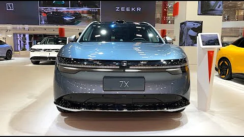 2025 Geely ZEEKR 7X EV FirstLook Walkaround— Chengdu Motor Show 2024 | 4K - 天天要聞