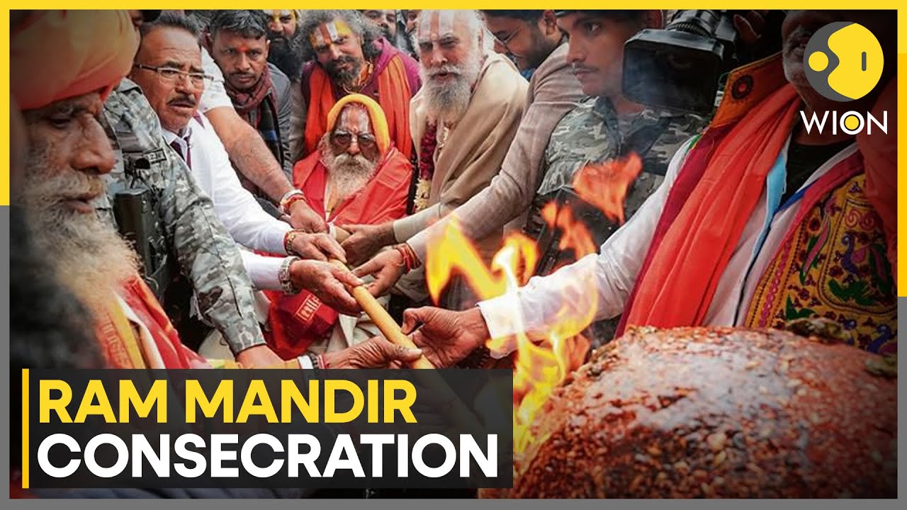 Ram Mandir: Lord Ram idol placed in 'Garbh Griha,' temple set for ...