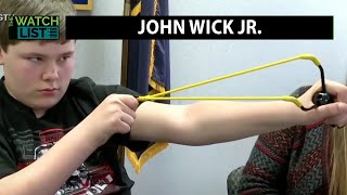 13-Year-Old Foils Kidnapping With Slingshot