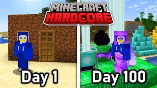 I Spent 100 Days Getting As Rich As Possible in Minecraft Hardcore (I was SHOCKED)