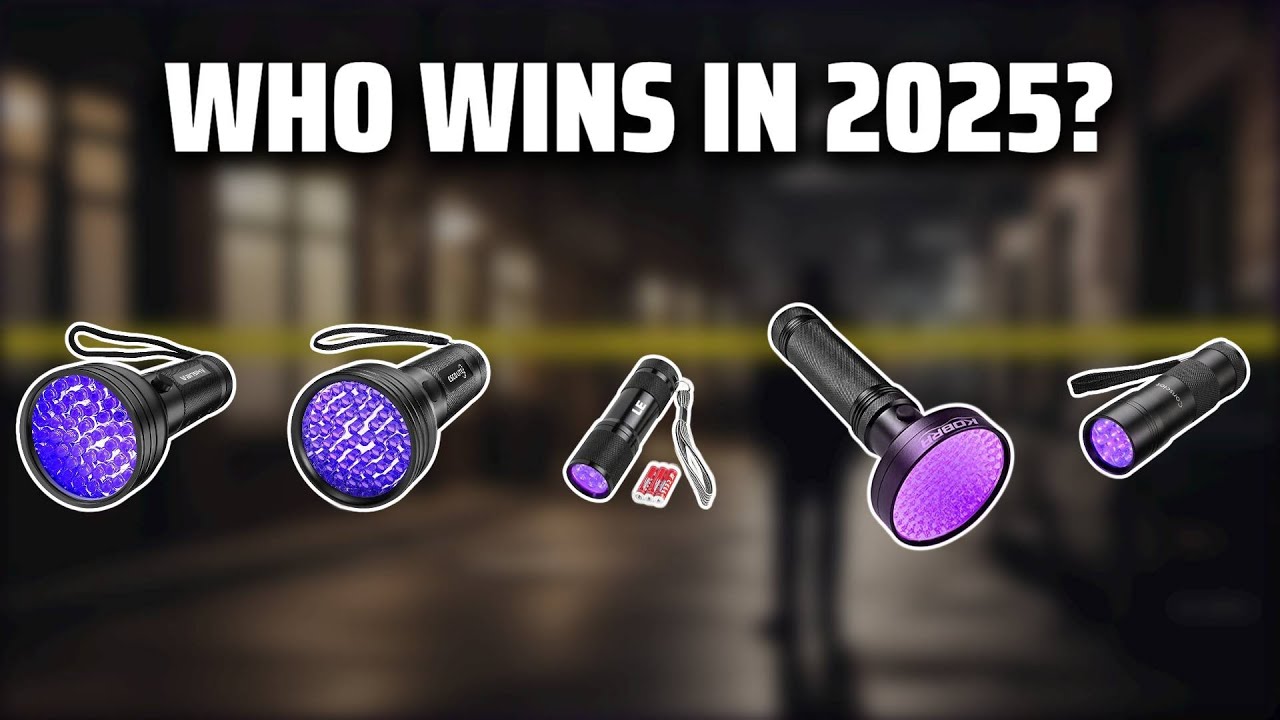 The Top 5 Best UV Flashlights in 2025 - Must Watch Before Buying!