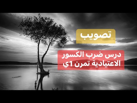 ضرب الكسور الاعتيادية تمرن 1ي صفحه 51 رياضيات صف سابع المنهج الوطني الكويتي