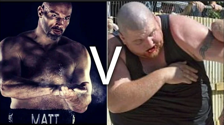 Matt Legg v Big Paul Joyce, who was undefeated in ...