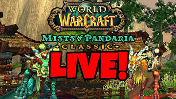 Mists of Pandaria Classic LIVE - 7x Level 90, Gearing & Leveling Alts !giveaway !guide !xp