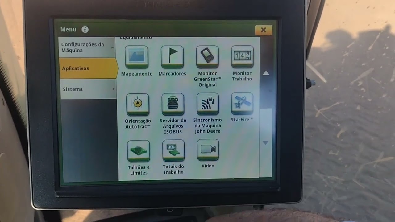 como apagar talhão, fazenda e clientes no monitor GS4