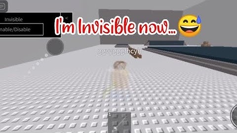 Roblox Invisible Script using FLUXUS Executor - script link on comments