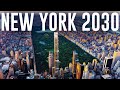 New York&#39;s Futuristic Skyscraper Skyline by 2030