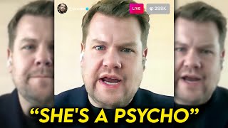 James Corden Reveals Amber Heard Is A SICK Liar And Johnny Depp Deserves Justice (IG LIVE)