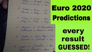 My Euro 2020 Predictions - Is It Coming Home? screenshot 4