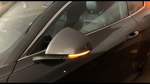 Mustang ECO or GT from 2015 Sequential Mirror Indicator Installation Instructions