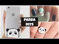 Three Panda Inspired DIYs - Phone Case, Ring &amp; Nails!