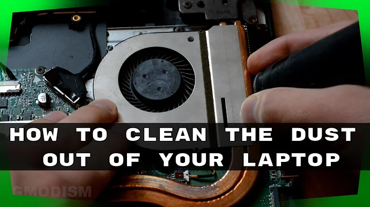 How to Clean the Dust From Laptops Using Vacuum Cleaner (Fix Laptop Overheating Issues)