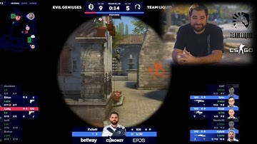 FALLEN AWP ACE || Team Liquid vs Evil Geniuses || BLAST Premier Global Final