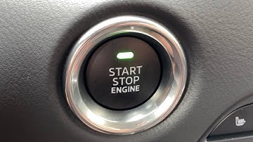 How to start your engine using the car ignition switch (START/STOP/ENGINE) keyless Mazda CX-5 DIY