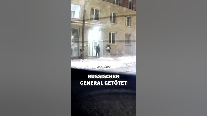 Russischer General in Moskau getötet