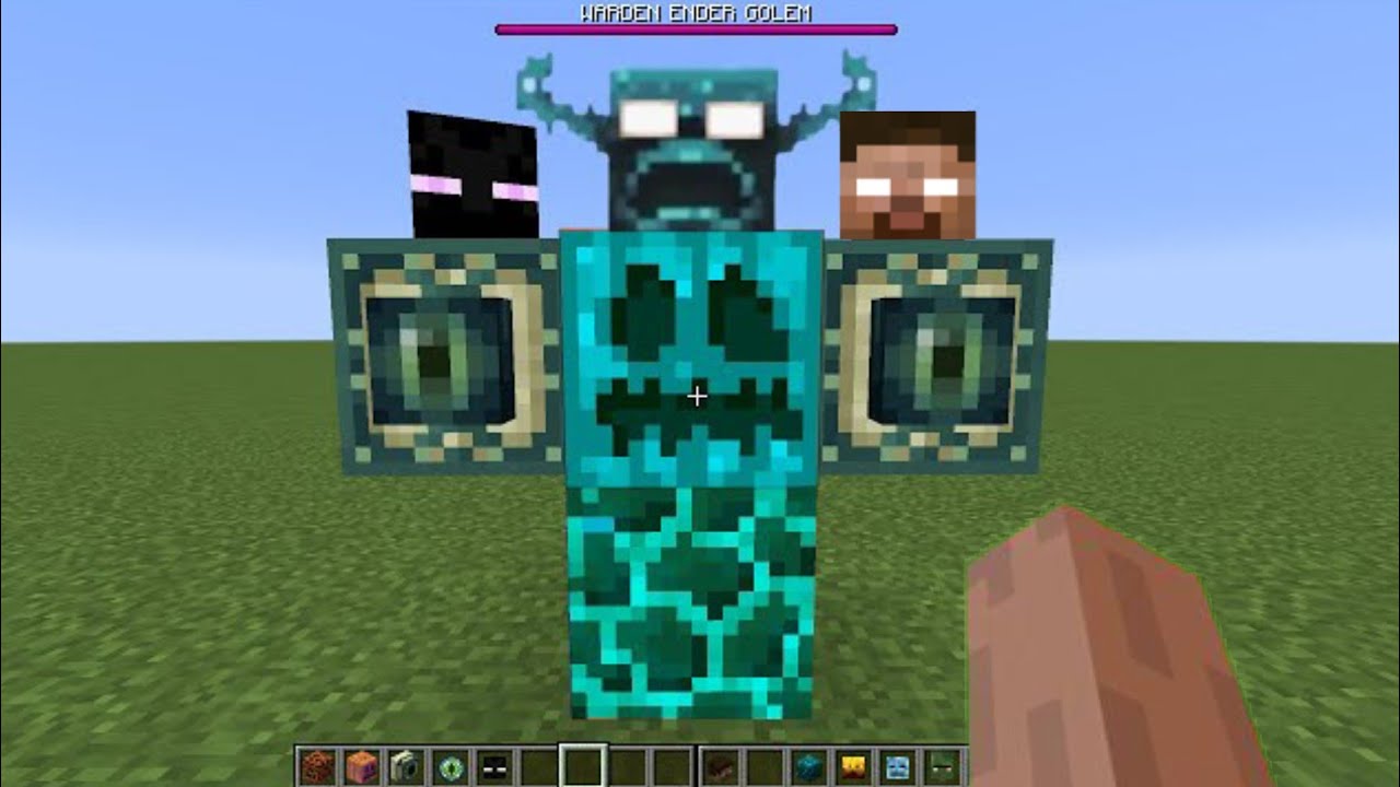 what if you create super warden spiral storm in minecraft - YouTube