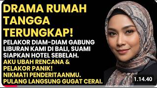 SUAMI AJAK LIBURAN PELAKOR KE BALI, KEMUDIAN KURUBAH TUJUAN LIBURAN - SILAHKAN NIKMATI PENDERITAAN!