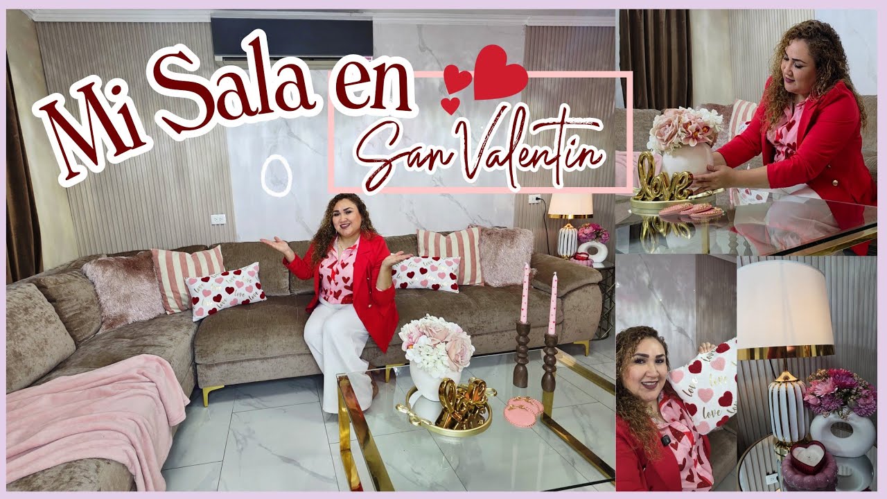 Decoración de la Sala en 💕San Valentín 💕