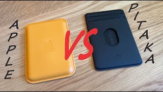 Apple Wallet vs PITAKA MagEZ Card Sleeve